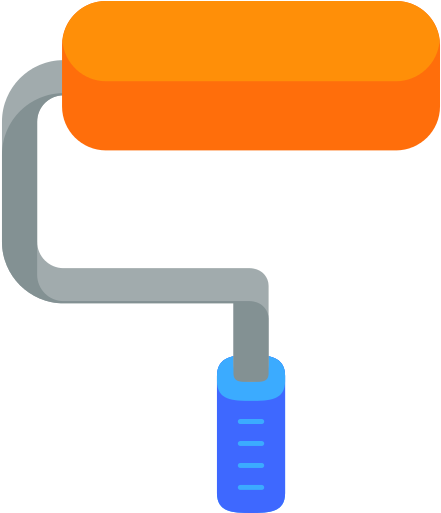 Paint Roller Png File - Scalable Vector Graphics (512x512)