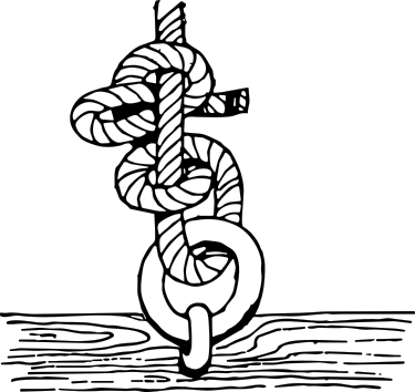 Double Half Hitch - Two Half-hitches (375x354)