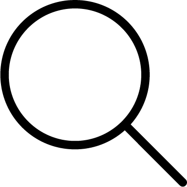 Magnifying Glass - Search Button Ios (376x376)