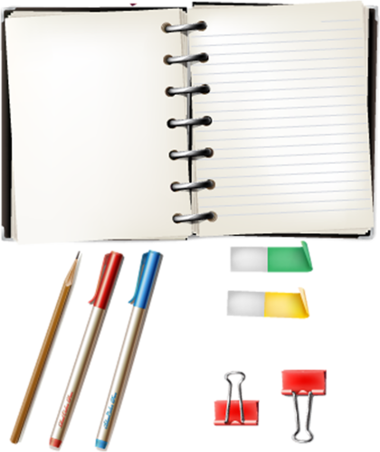 School Supplies - Drawing (420x500)