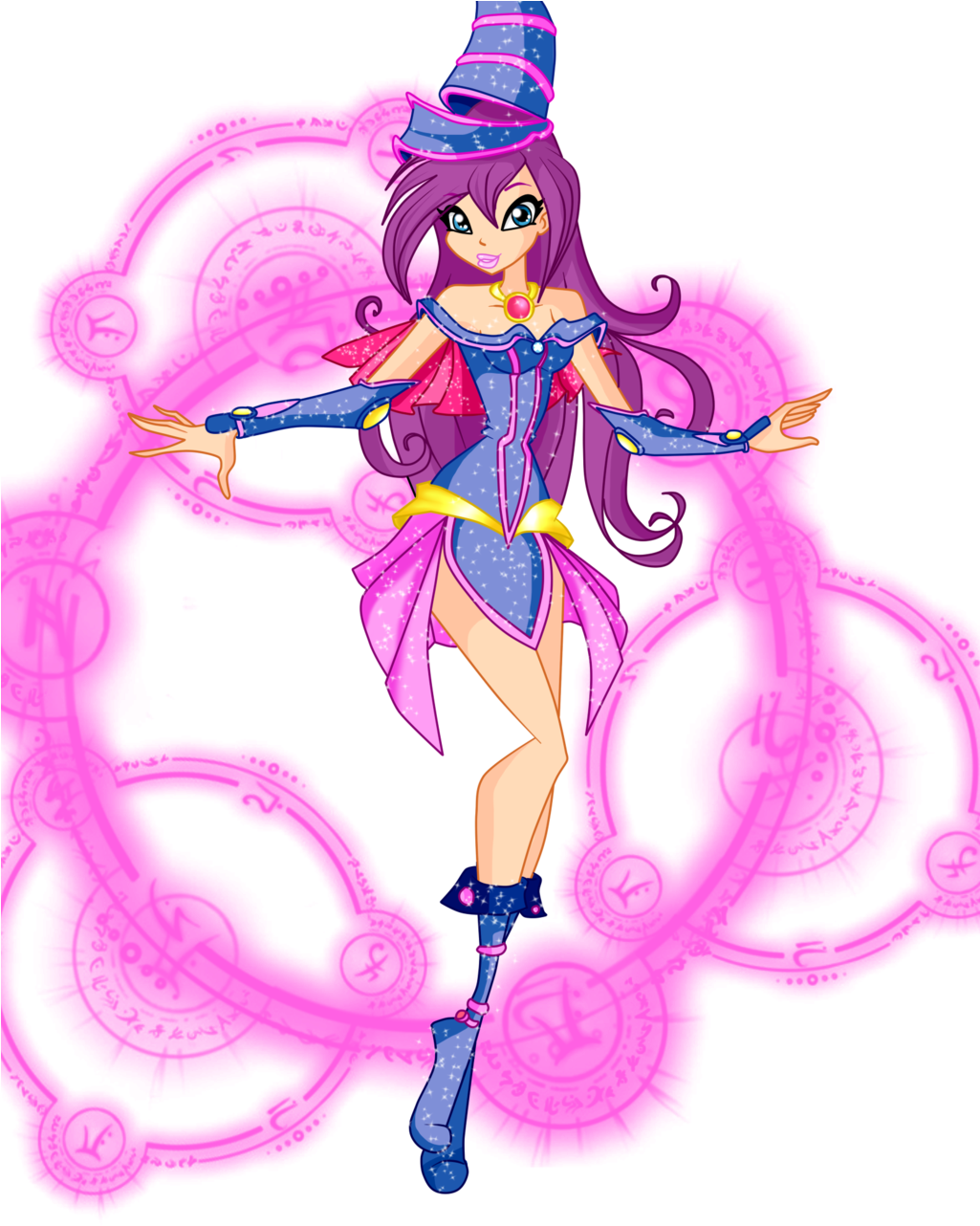 Dragonshinyflame Winx - Illustration (1024x1373)