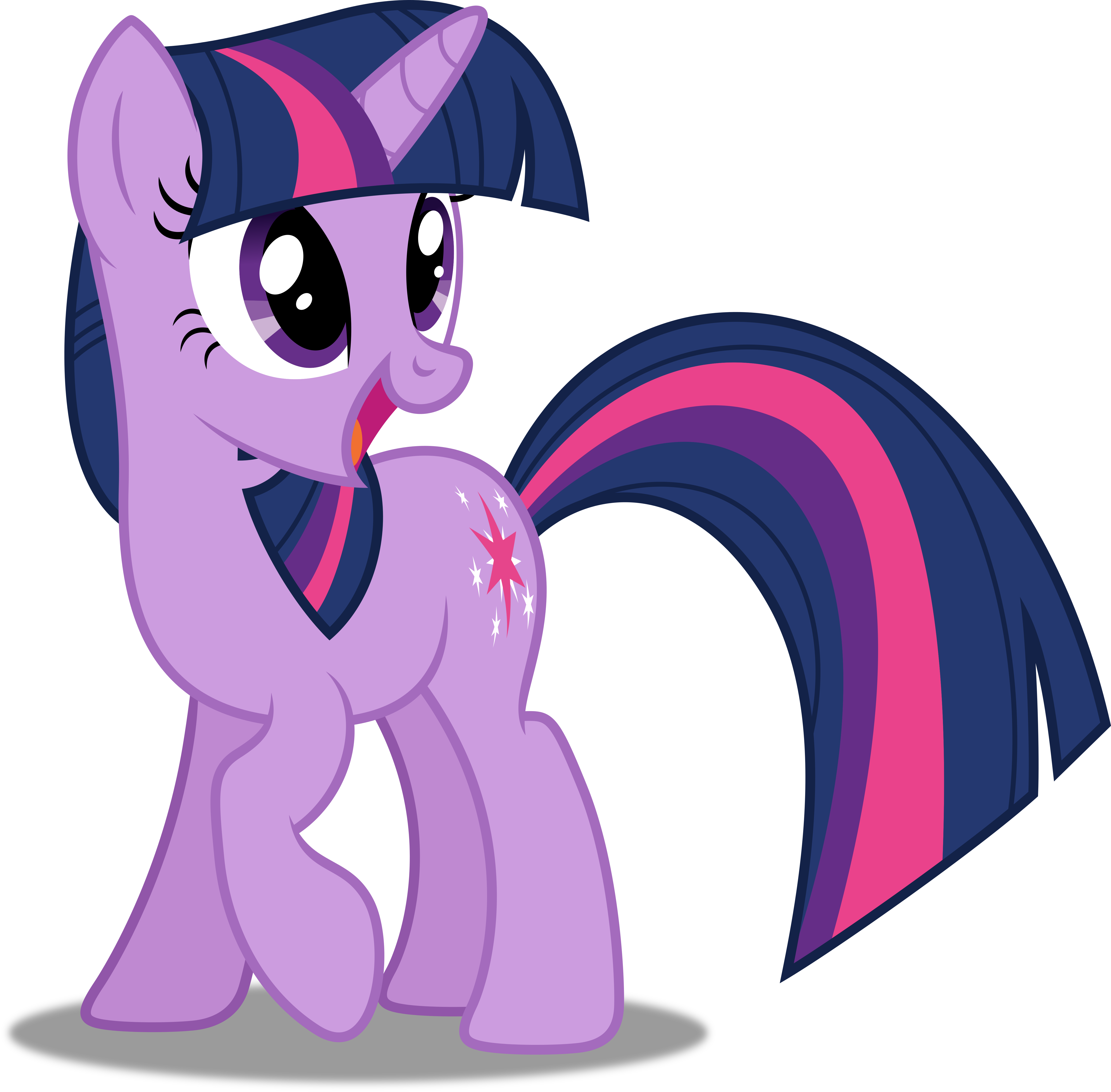 Twilight Sparkle - Twilight Sparkle Vector (5089x5000)