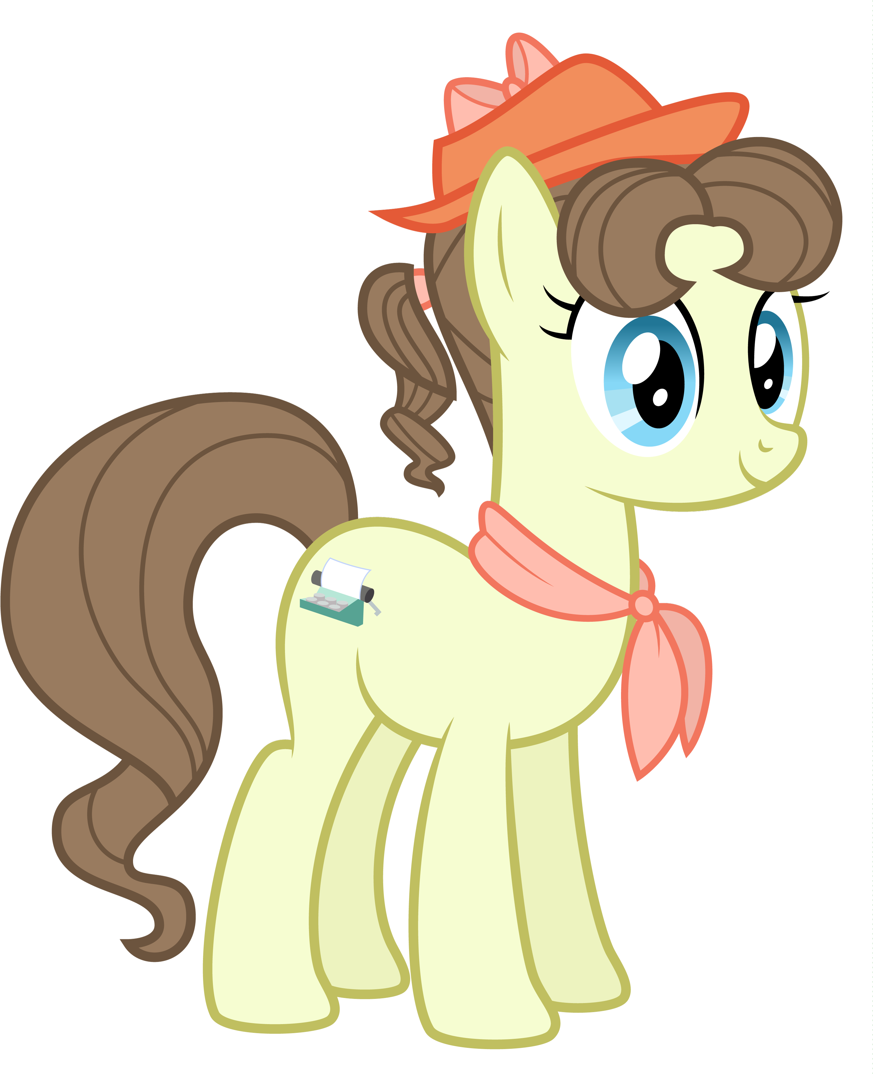 Mlp Caramel Vector - Peggy Olson (3000x3581)