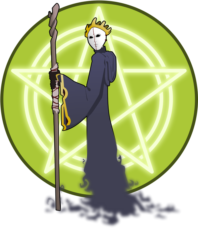 Free Wizard - Magic Mask (688x800)