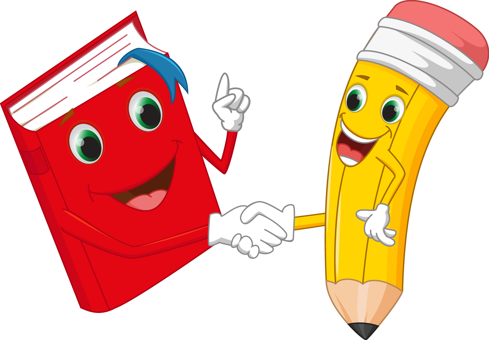 Cartoon Pencil (1561x1084)