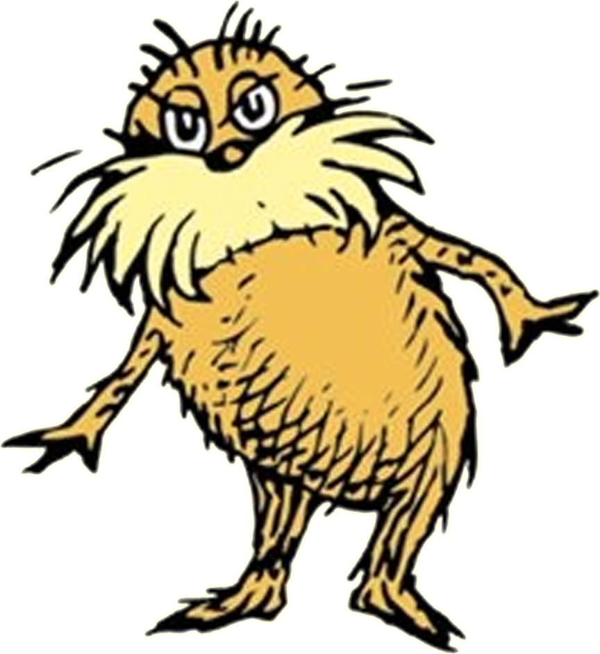 Lorax1 - Dr Seuss Characters Lorax (864x942)