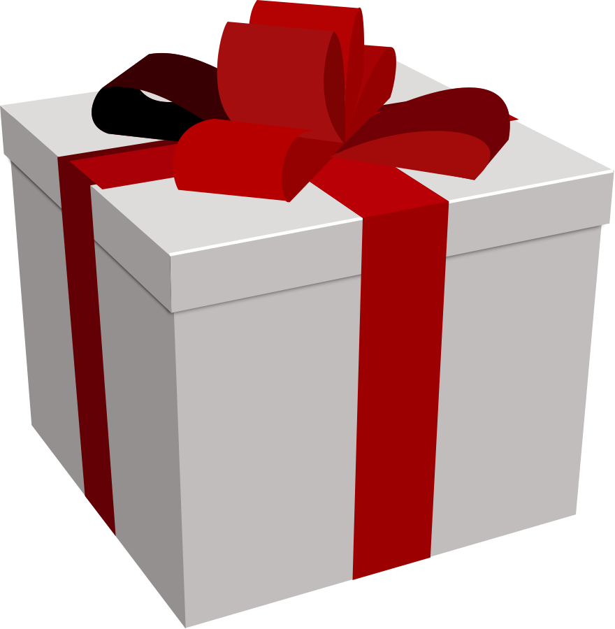 Gift Box Clip Art (880x900)