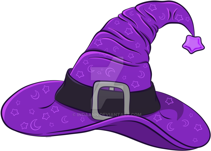 Wizard Hat 2 By Indaann - Wizard Hat (894x894)