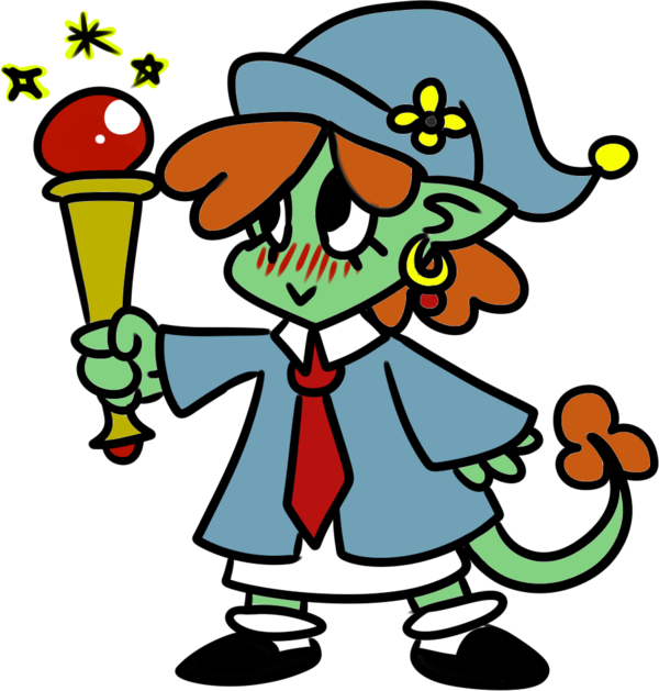 Goblin Wizard By Clockworkvoodoo - Cartoon (600x629)