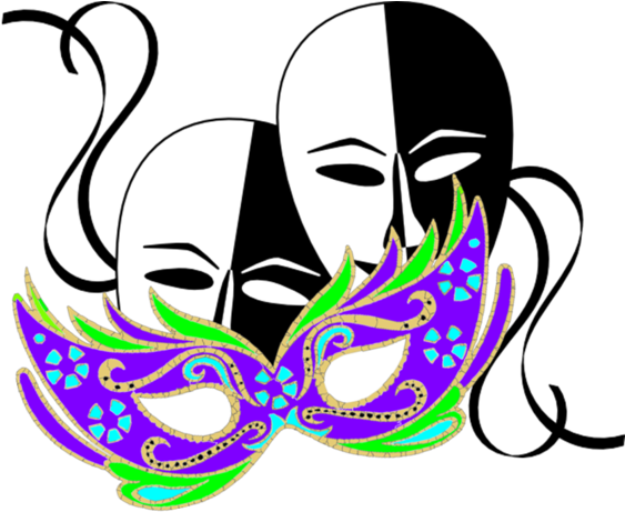 2015 01 06 Masquerademasks - Transparent Comedy And Tragedy (570x483)