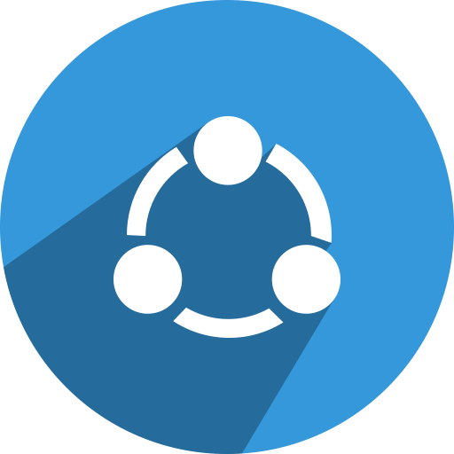Shareit Icon Png (512x512)