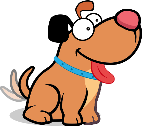 Dog Cartoon (454x473)