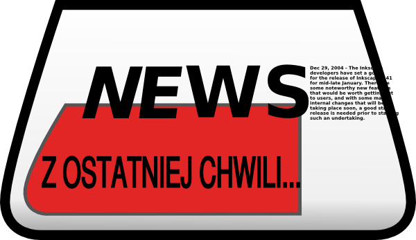 Newspaper Clip Art (600x347)