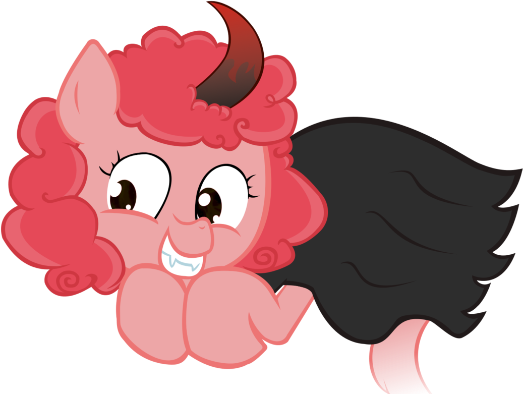 Fangs Clipart Cute Demon - Demon (1092x1024)