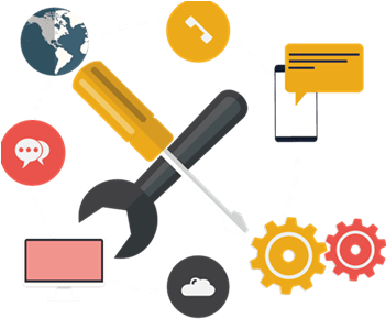 Maintenance - Web Development Tools Vector (350x350)