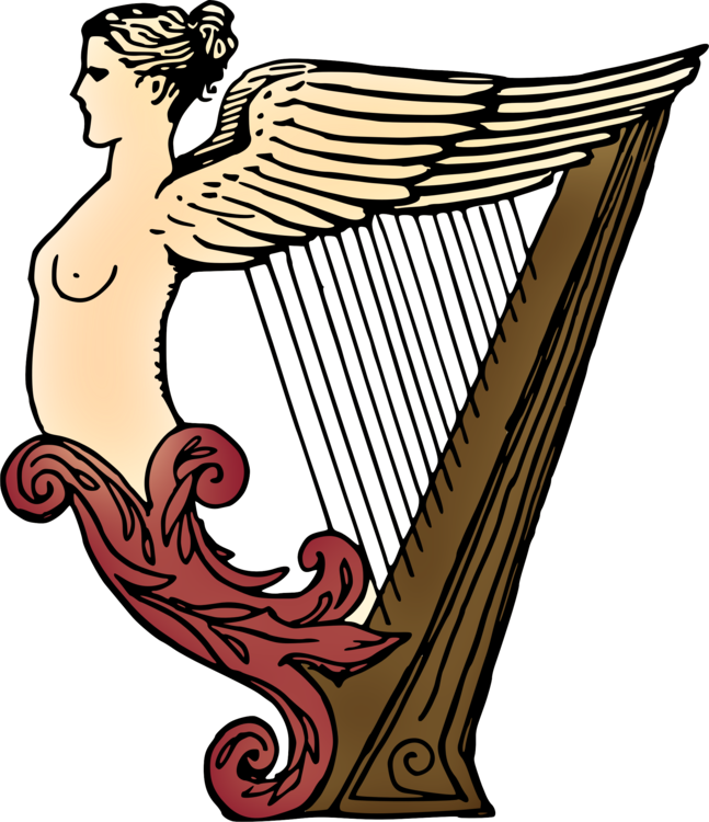 Celtic Harp String Instruments Musical Instruments - Harp Clipart (647x750)