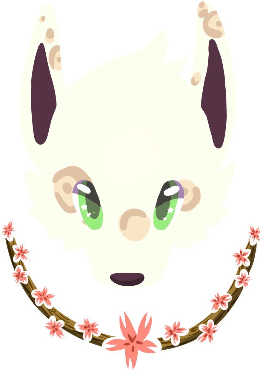Alaskan Cherry Blossoms - Cartoon (1024x1280)