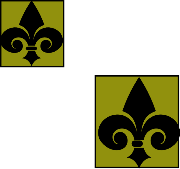 Fleur De Lis Clip Art (600x563)