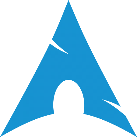 By Default Most Linux Distributions Including Arch - Arch Linux Logo .png (450x450)