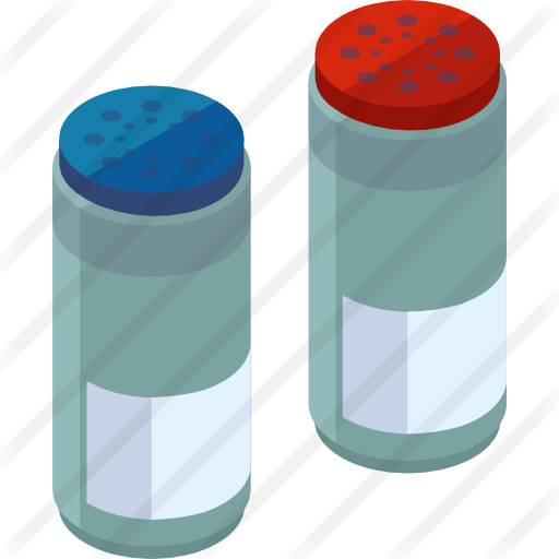 Salt And Pepper - Circle (512x512)