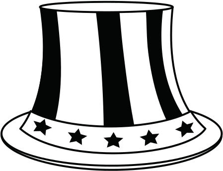 Uncle Sam Top Hat - Uncle Sam Top Hat (550x550)