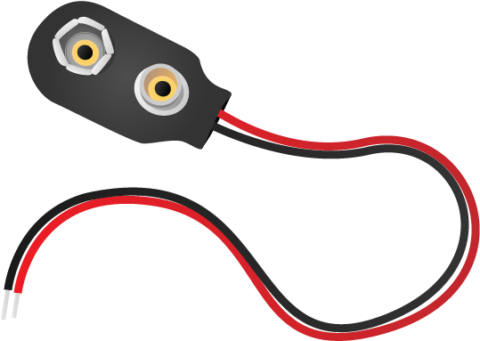 Battery-snap - - Battery Snap Clipart (600x500)