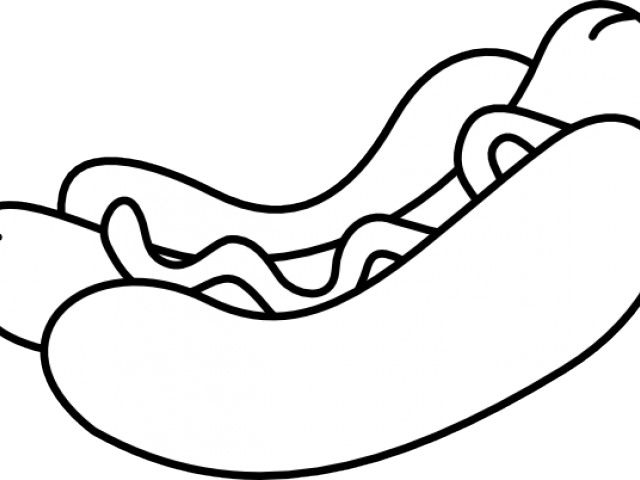 Hot Dog For Coloring (640x480)