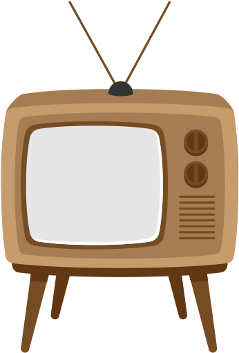 Retro Tv Vector - Television (1280x720)
