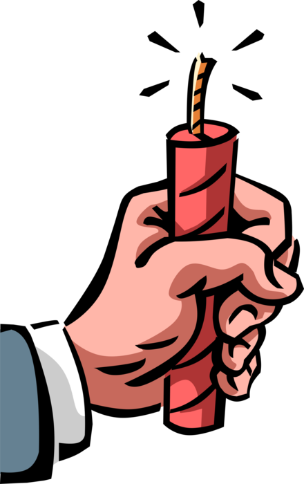 Dynamite Vector Fuse - Clip Art (440x700)