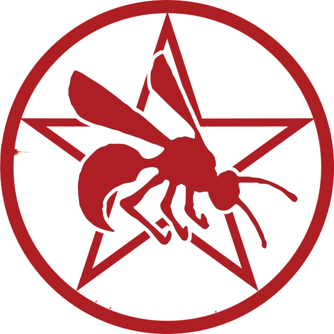 Hornet - Wiccan Pentagram (658x658)
