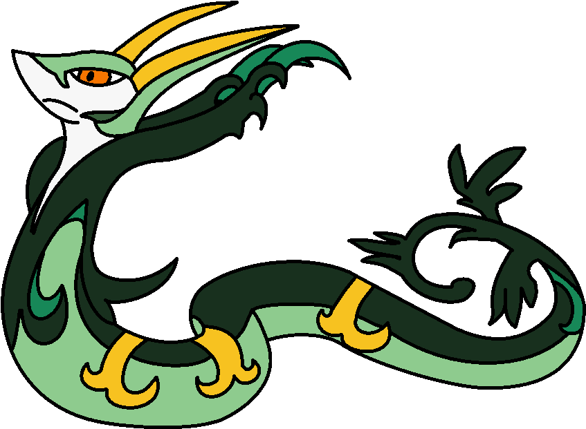 Visit - Mega Serperior Pokemon (1048x768)
