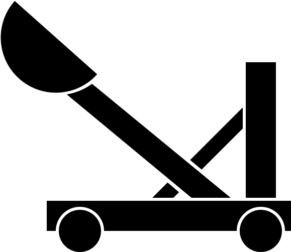 Catapult Clipart (600x600)
