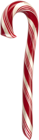 Clip Art Library - Candy Cane (400x500)