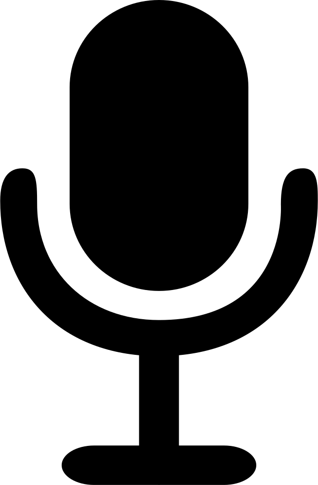 Clipart Hat Dictator - Microphone (644x980)