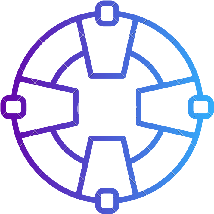 Roulette Spinning Wheel - Vector Graphics (800x800)