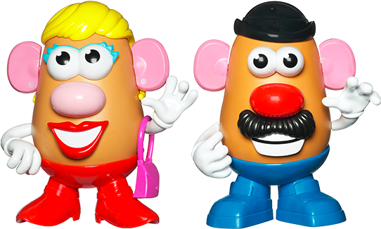 Bumblebee, Mr - Mr & Mrs Potato Head (542x429)