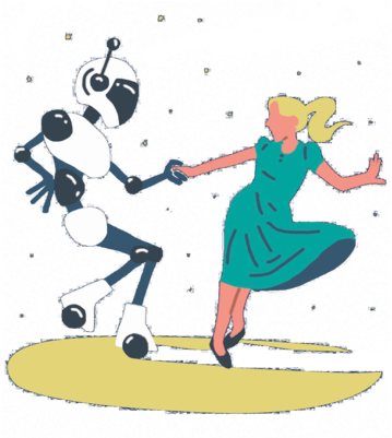 We Define Ia Separately From Artificial Intelligence - Cartoon (390x400)