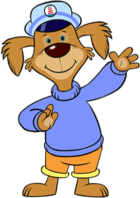 Skipper Waving - Cartoon (400x400)