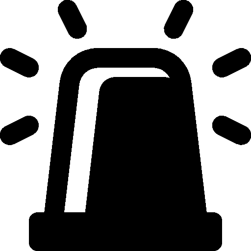 Pixel - Free Siren Icon (512x512)