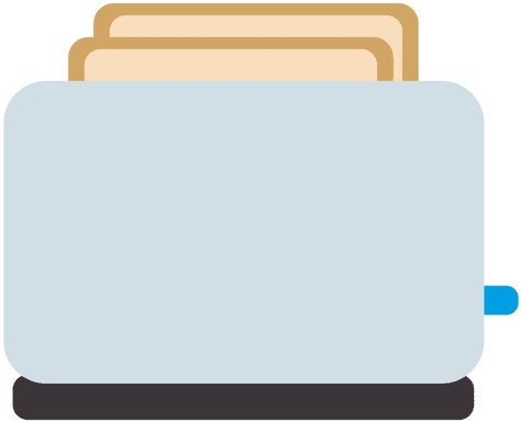 Flat Toaster Png (512x512)