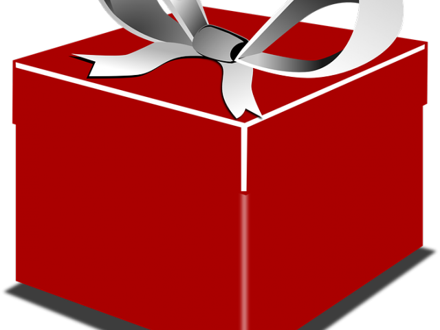 Parcel Clipart Gift - Present Clipart Transparent Background (640x480)