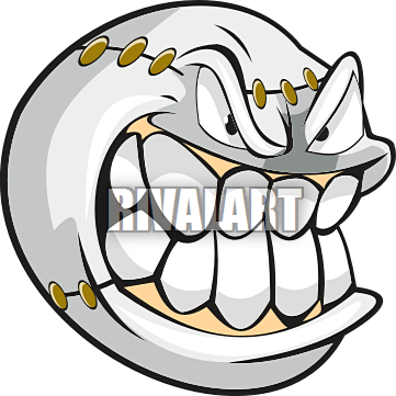 Baseball Clip Art - Mad Baseball (361x361)