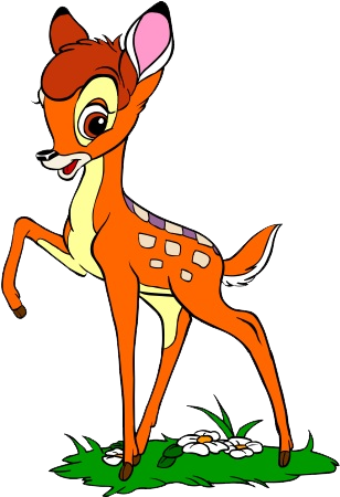 Bambi Cartone Animato (339x449)