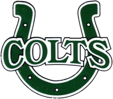 Cloverleaf Colts - Cloverleaf High School Logo (389x343)