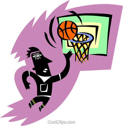 Basketball Player - Cartoon (467x480)