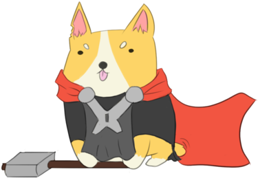 Thorgi Vinyl Sticker - Sticker (400x400)