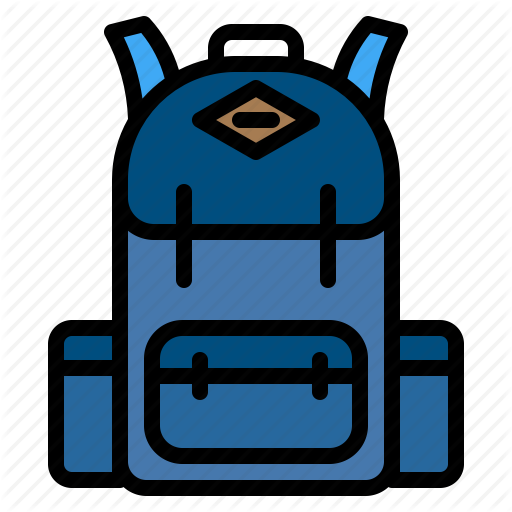 Adventure Clipart Backpacker - Backpack (512x512)