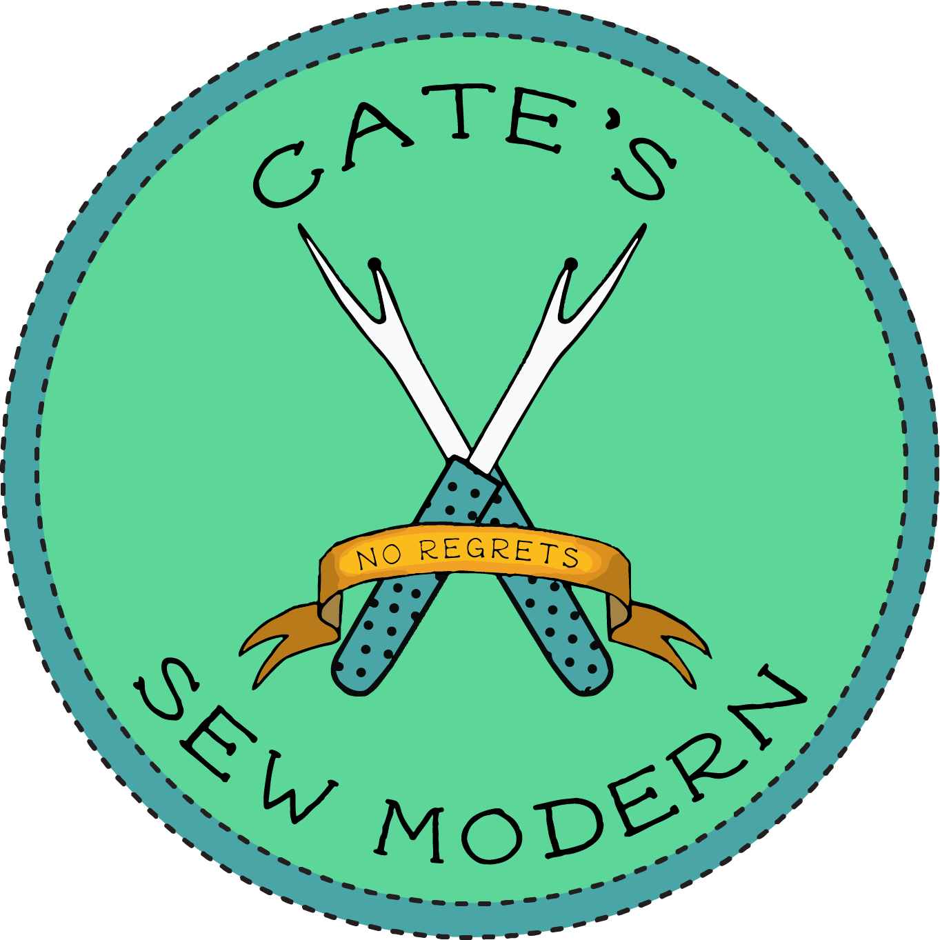 Cate's Sew Modern - Circle (1363x1363)