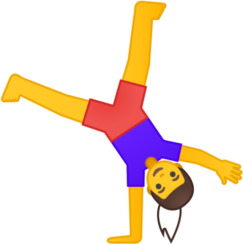 Google - Cartwheel Emoji (512x512)