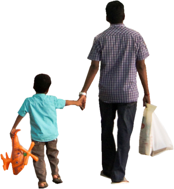 Kid Dad Father Son - Child (565x615)